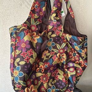 Colorful Floral Women's Tote Bag